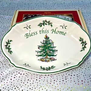 Spode Christmas Tree Dish